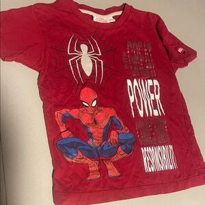 Red Spider-Man Graphic T-Shirt